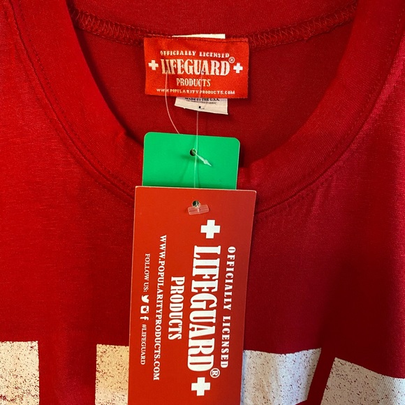 Lifeguard Sleeveless Muscle Tee-NWT - Picture 3 of 4